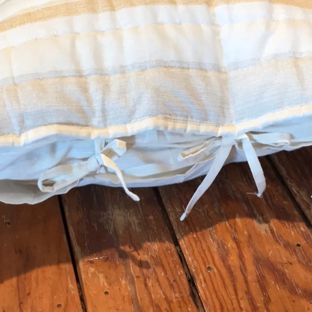 Threshold standard size pillow shams (2)